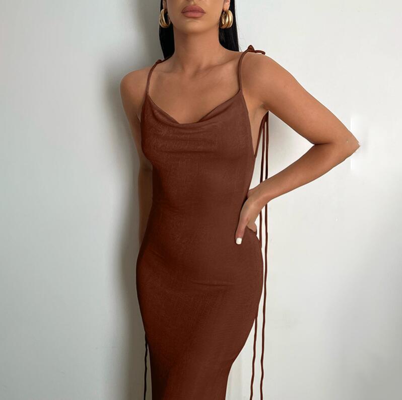 Viral Backless Maxi Dress