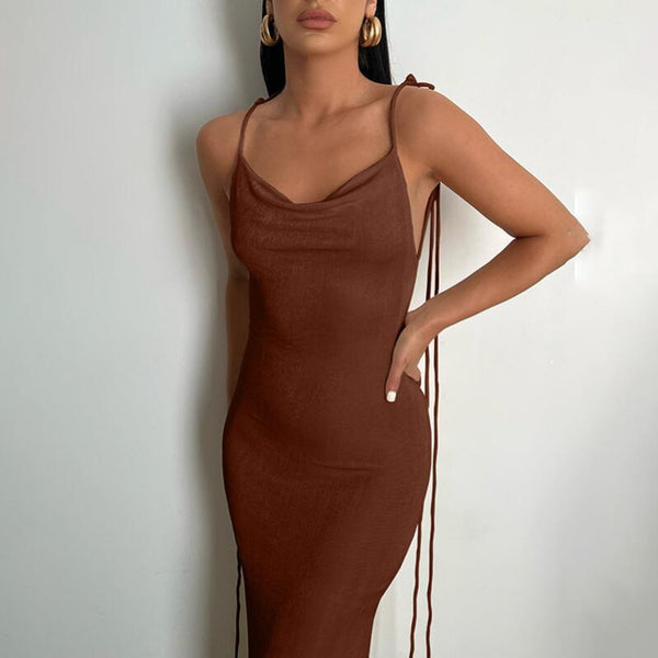 Viral Backless Maxi Dress